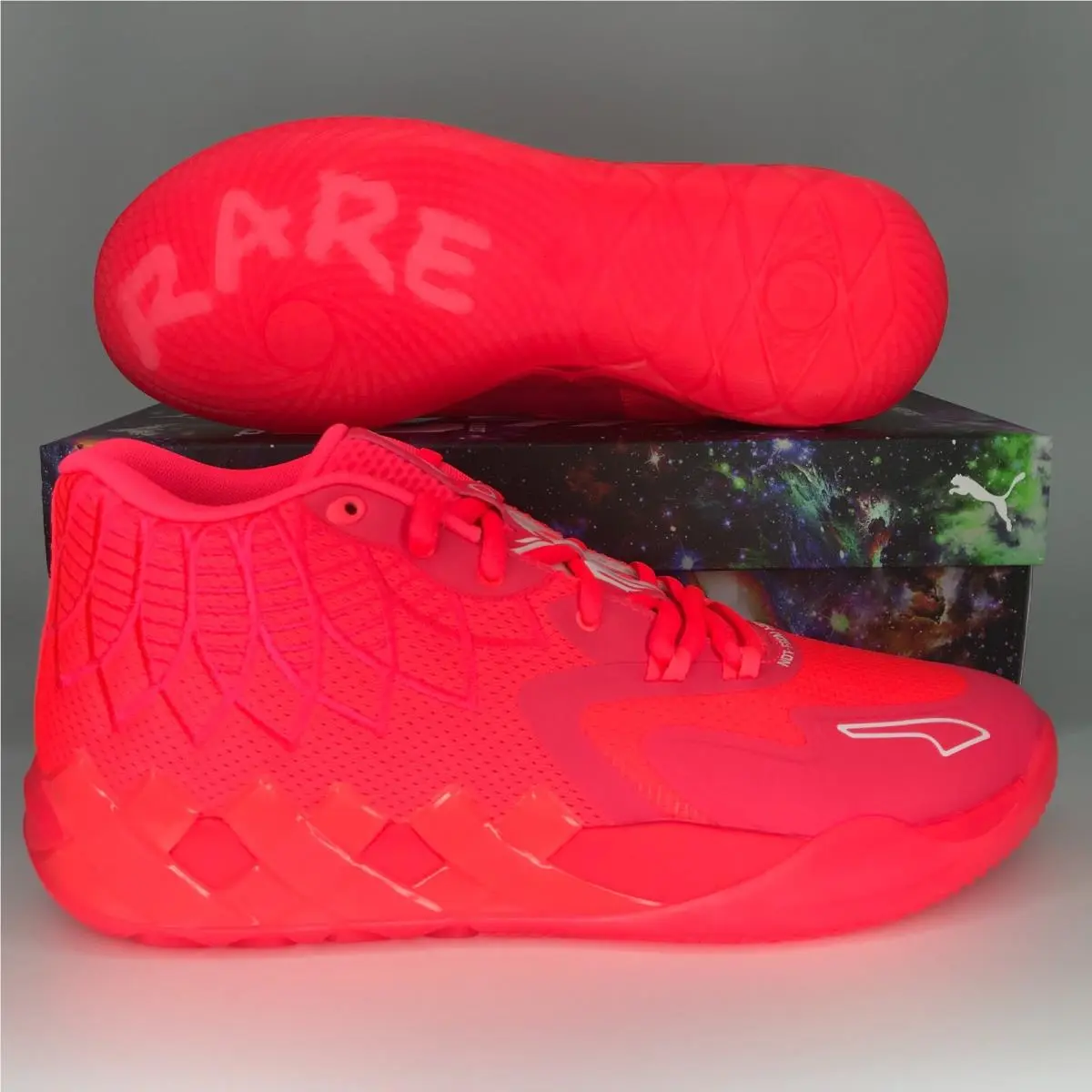 Puma MB.01 Pink Alert Breast Cancer Awareness Basketball Men`s 14 376848-01