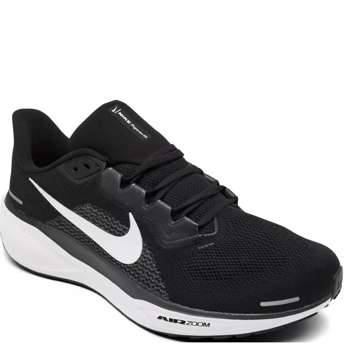 Nike Air Zoom Pegasus 41 Black White Men Running Shoes Wide FN4932 002 Size 13