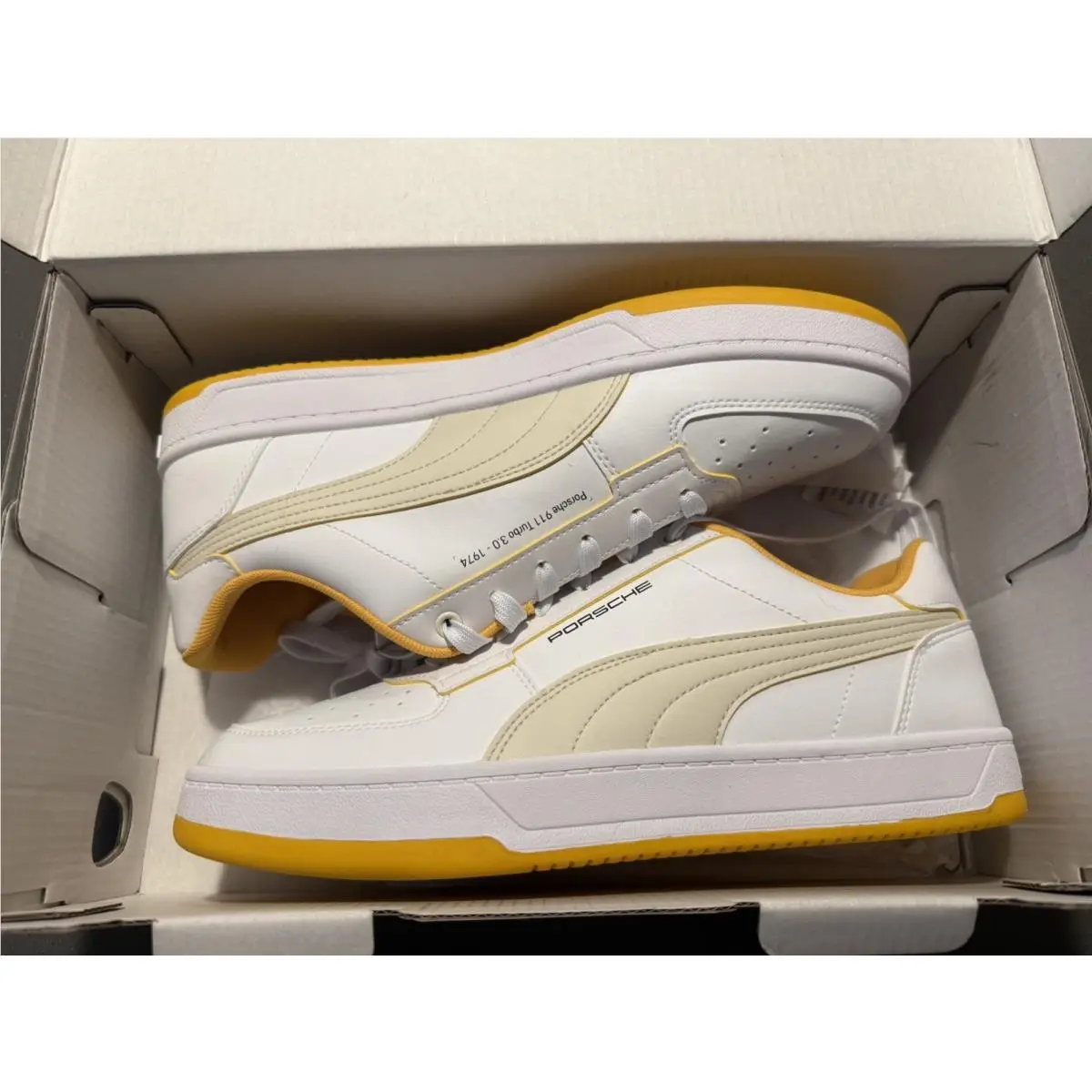 Porsche Caven 2.0 Men’s Shoe Sz 10 Walking Alpine Snow 30815802 by Puma