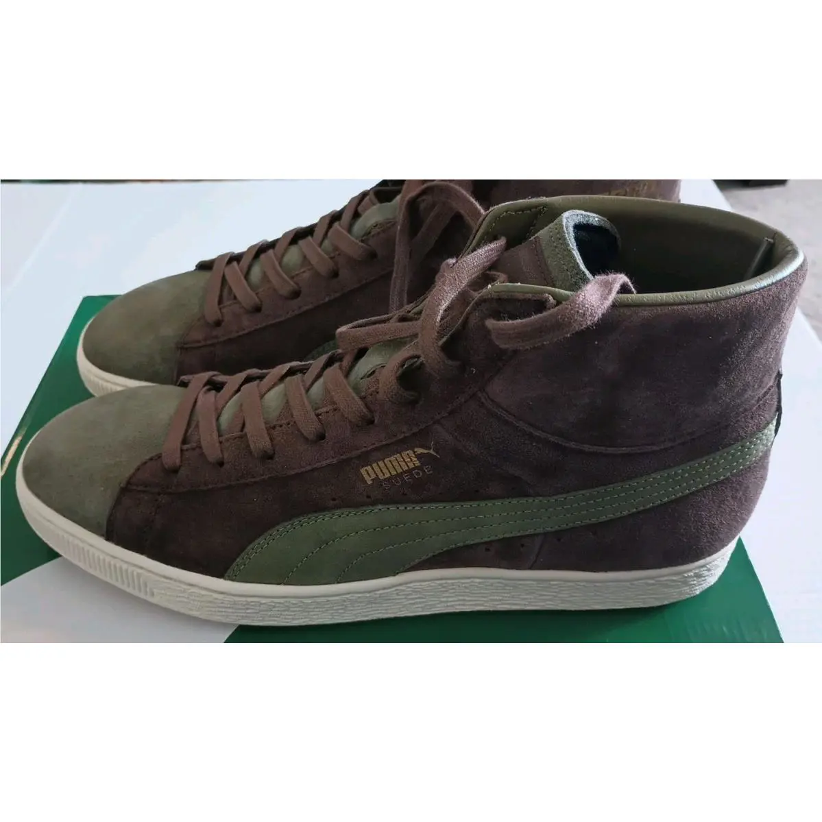 Puma shoes - PUMA Suede - Suede - 361050-01 - Brown (UPC: 4056207242831) 4