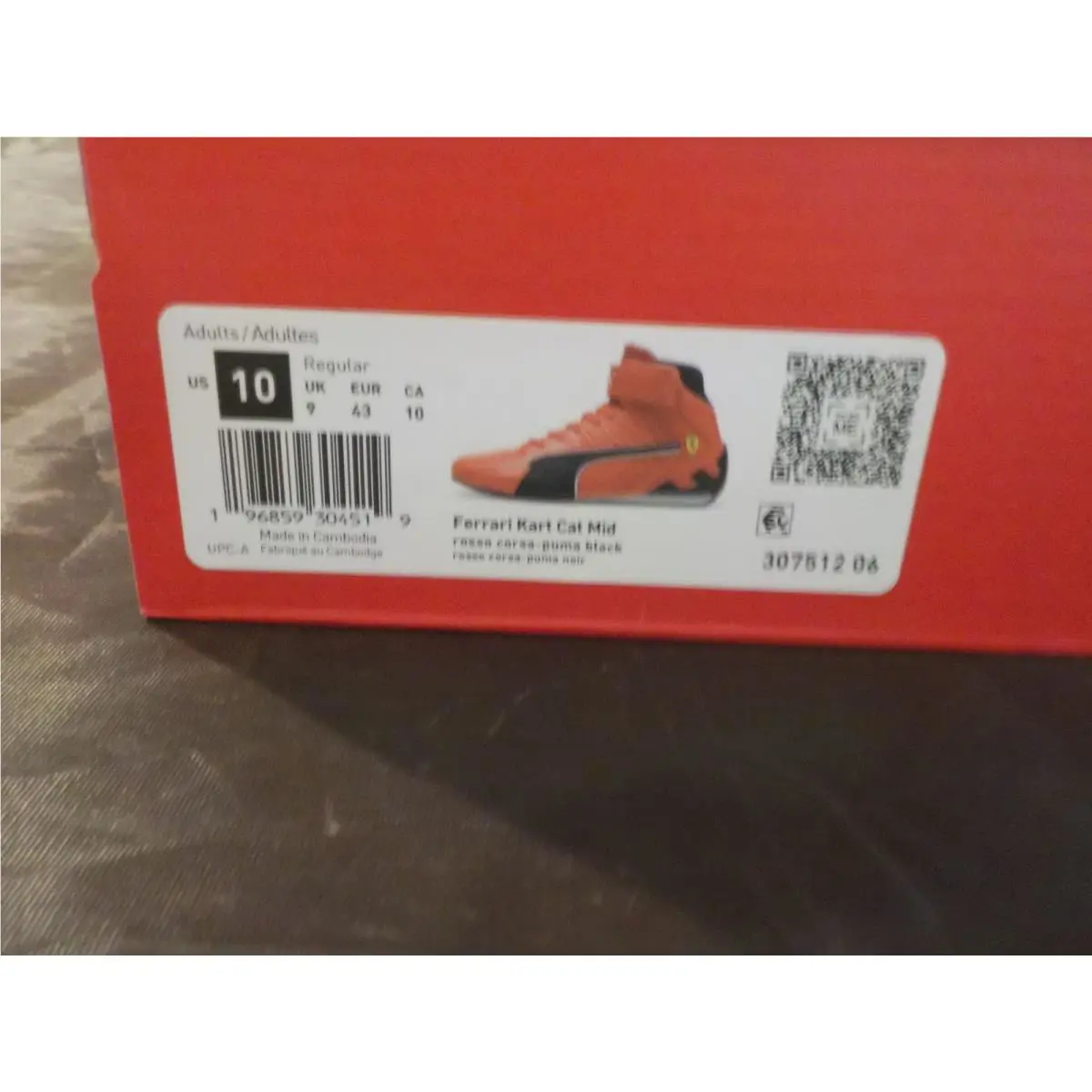 Puma shoes - 307512 06 - Red (UPC: 196859304519) 4