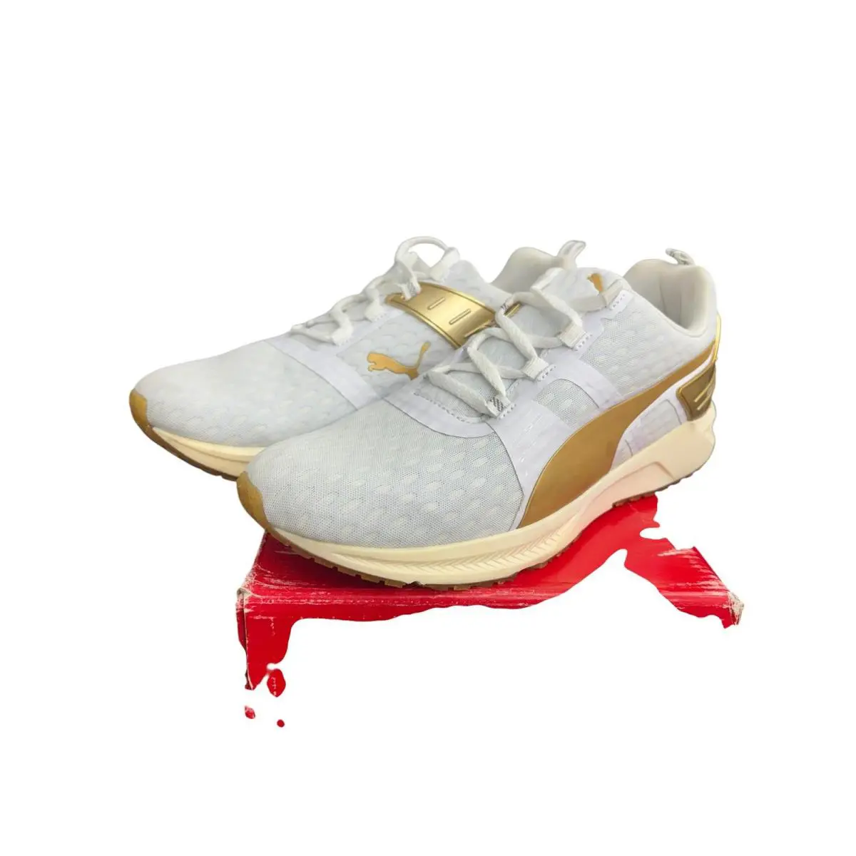 Puma shoes - LYSB01C00DSTC-OTHSPRTSSHOE - LYSB01C00DSTC-OTHSPRTSSHOE - white gold (UPC: 889181484904) 4