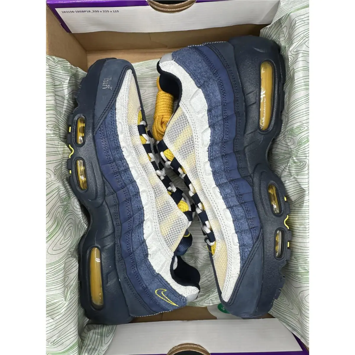 Nike shoes - Nike Air Max 95 - Air Max - HQ8492-400 - Blue 5