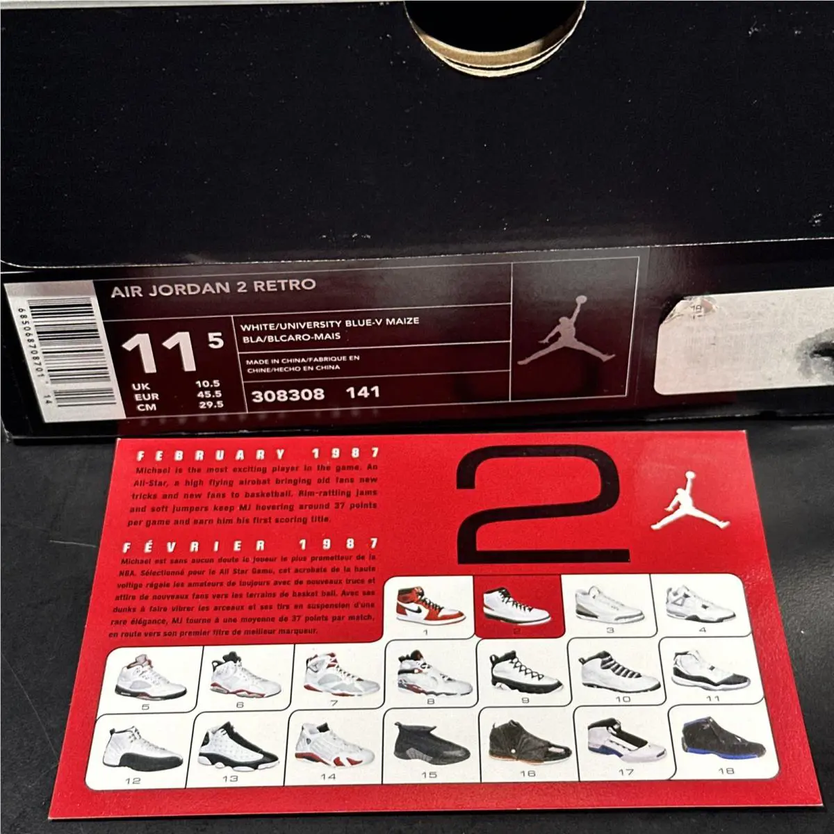 Nike shoes - Air Jordan Retro - Air Retro - 308308-141 - White 0