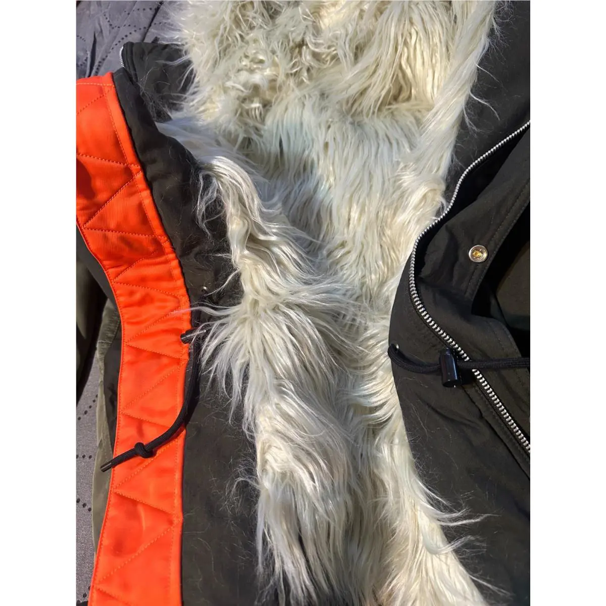 Nike clothing - GREEN`S + WHITE FAUX FUR 9