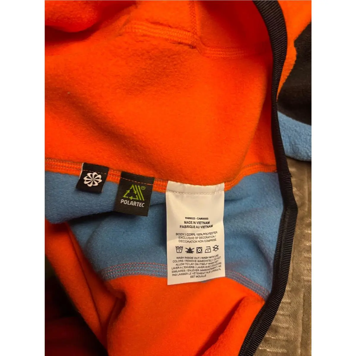 Nike clothing - black blue orange 5