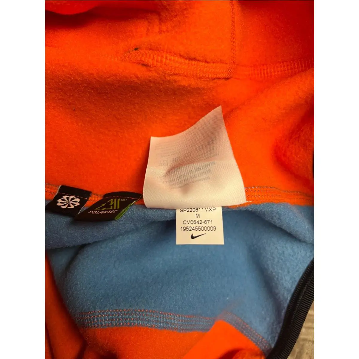 Nike clothing - black blue orange 7