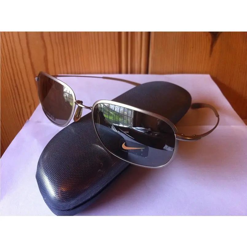 Reveal II Flash Flexon Sunglasses 757 Matte Gold Frame / Brown Mirror by Nike