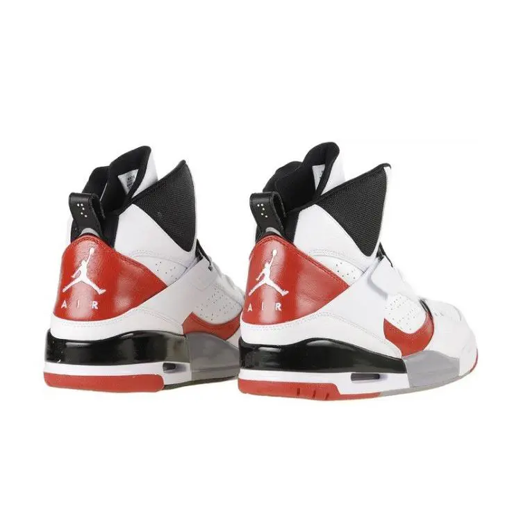 Nike shoes - Air Jordan Jordan Flight 45 High GS - White/Gym Red/Black 3