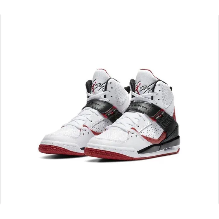Nike shoes - Air Jordan Jordan Flight 45 High GS - White/Gym Red/Black 5