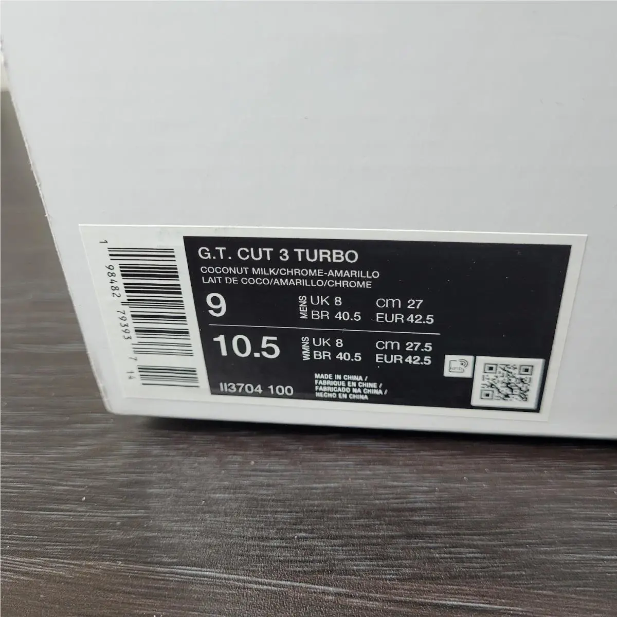 Nike shoes - Nike G.T. Cut 3 Turbo - II3704-100 - Yellow 6