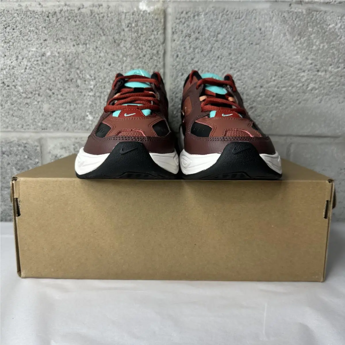 Nike shoes - Nike M2K Tekno - Tekno - AO3108-200 - Brown Mahogany Mink/Black 1