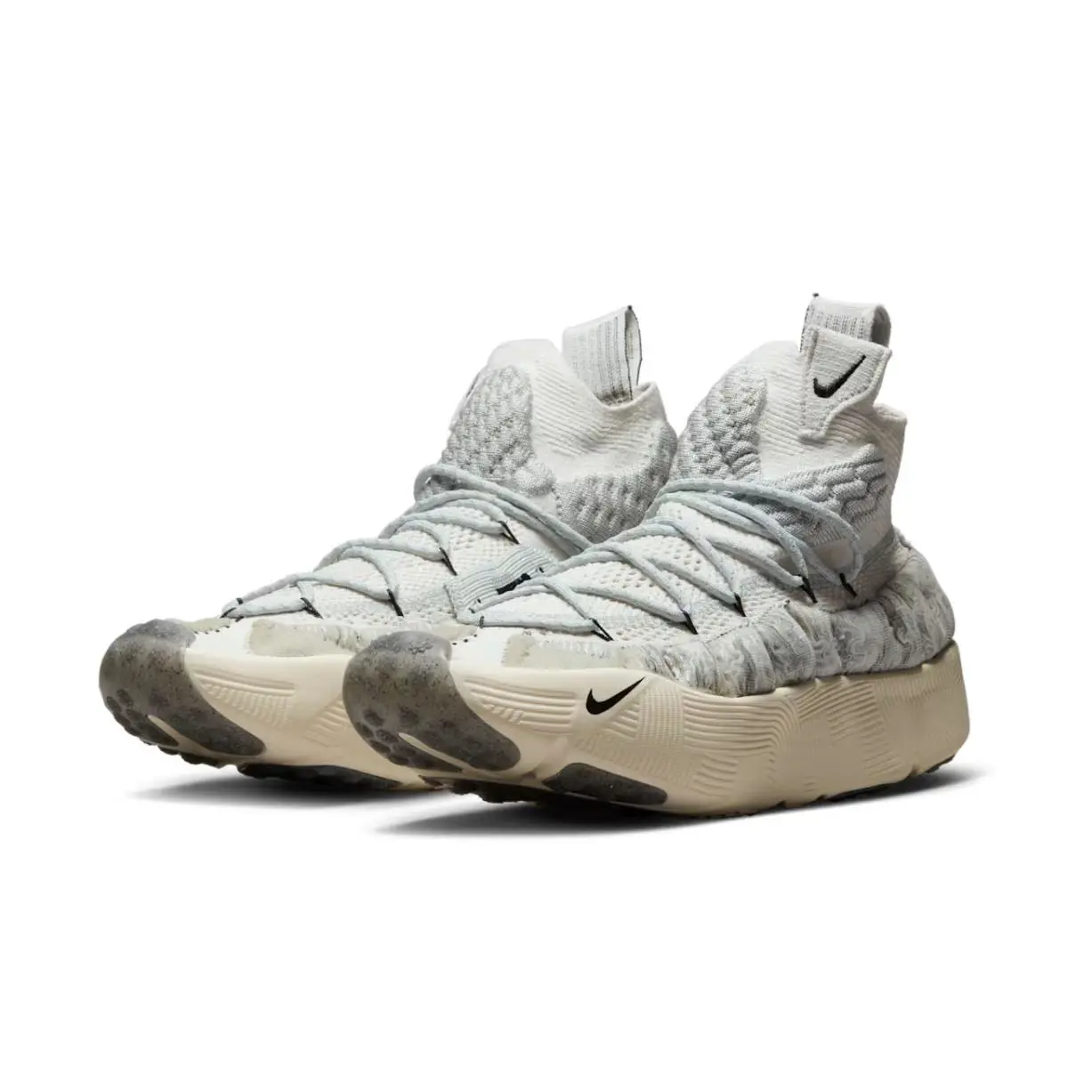 Nike Ispa Sense Flyknit Phantom Sz 10 CW3203-001 - Ivory