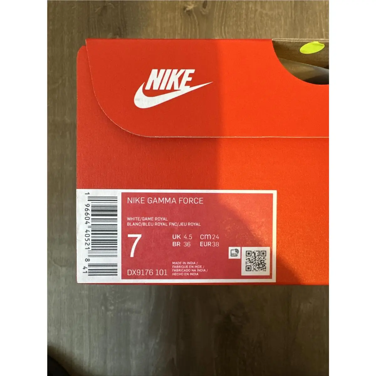 Nike shoes - DX9176 101 - White/Deep Royal Blue/Summit White/Game Royal 0