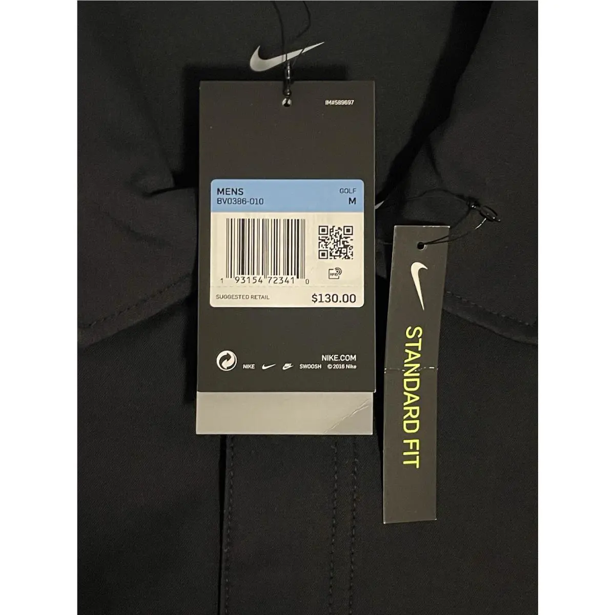 Nike clothing - Nike Golf Repel Player - Golf Repel Player - BV0386-010 - Black (UPC: 0193154723410) 2