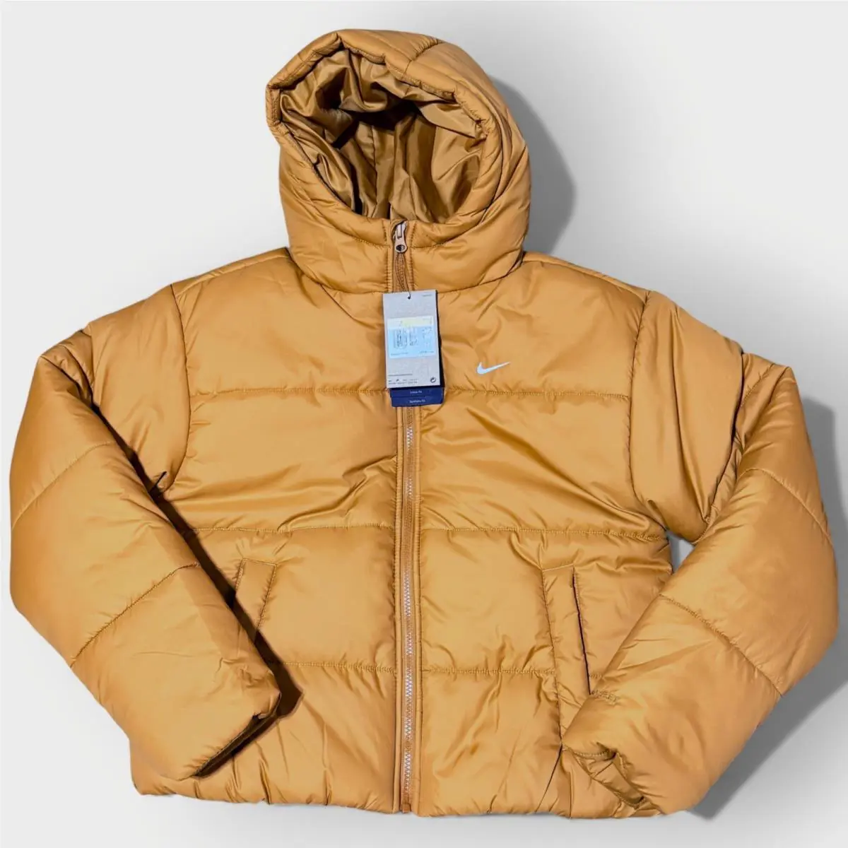 Nike clothing - Therma-FIT Puffer Hooded Jacket - Puffer Hooded Jacket - Brown (UPC: 197600274181) 0