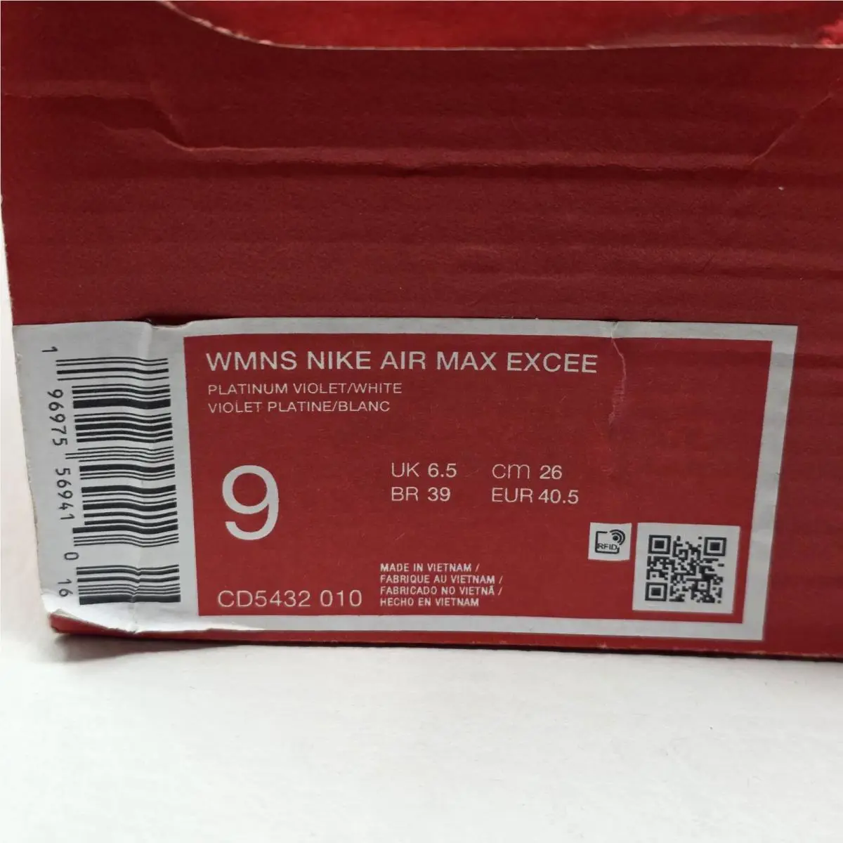 Nike shoes - Nike Air Max Excee - Air Max Excee - CD5432-010 - Purple 9