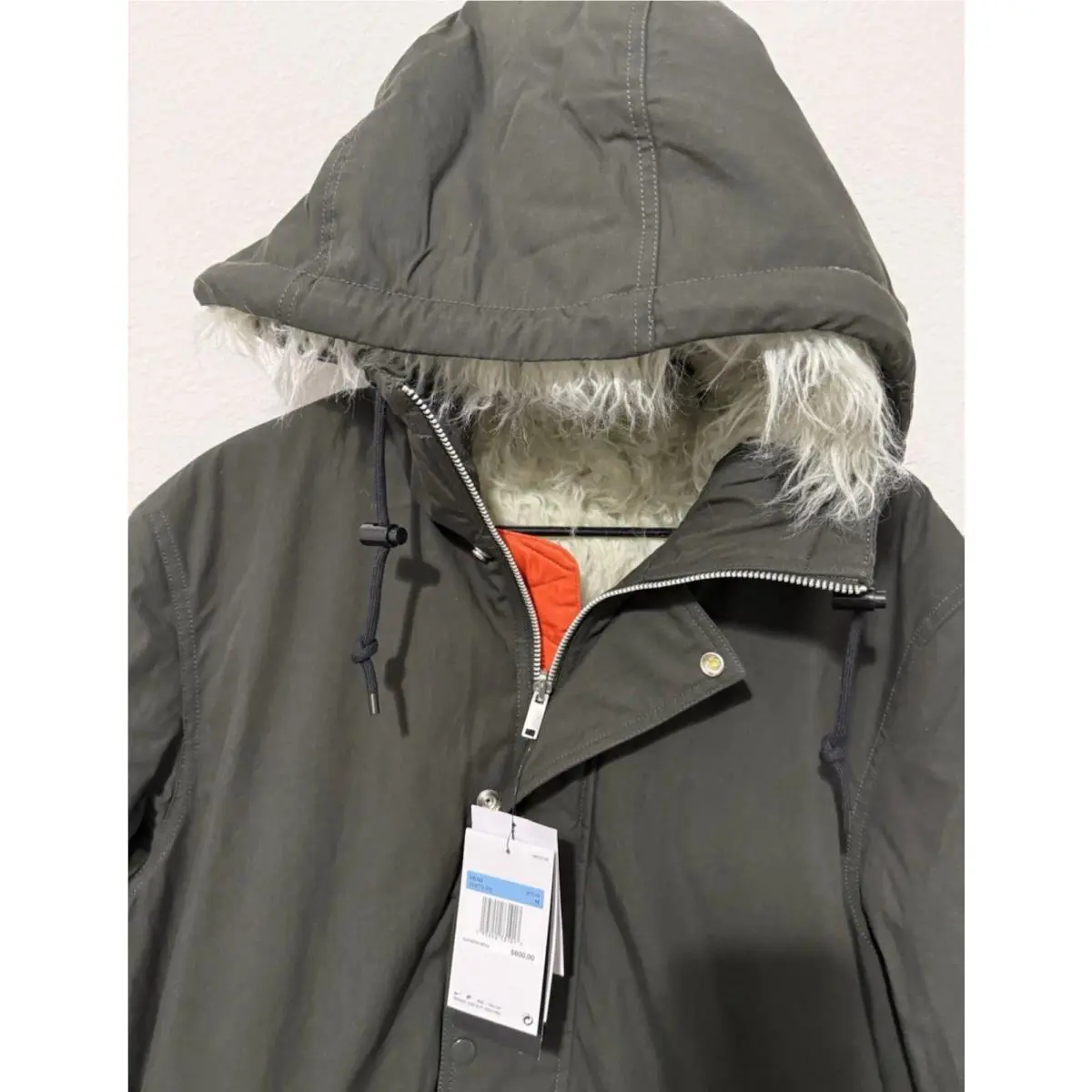 Nike clothing - Nike Sportswear Therma-Fit White Space Parka - Sequoia/Medium Olive-Light Stone (UPC: 195242731017) 5