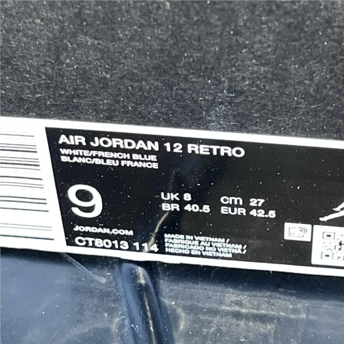 Nike shoes - Air Jordan 12 - Air - CT8013-114 - White (UPC: 198481026494) 7