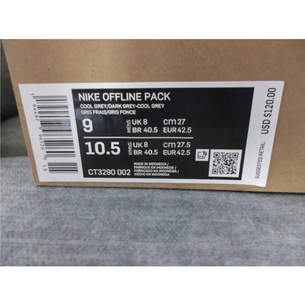 Nike shoes - Nike Offline Pack - Offline Pack - CT3290-002 - Gray 0