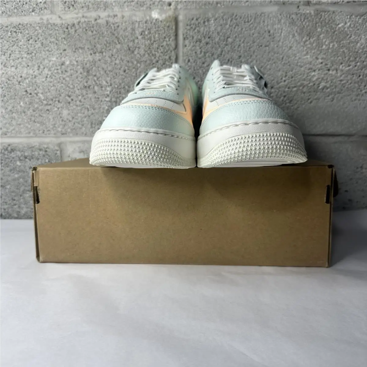 Nike shoes - Nike Air Force Shadow - Air Force Shadow - CU8591-104 - Sail/Barely Green-Crimson Tint 1