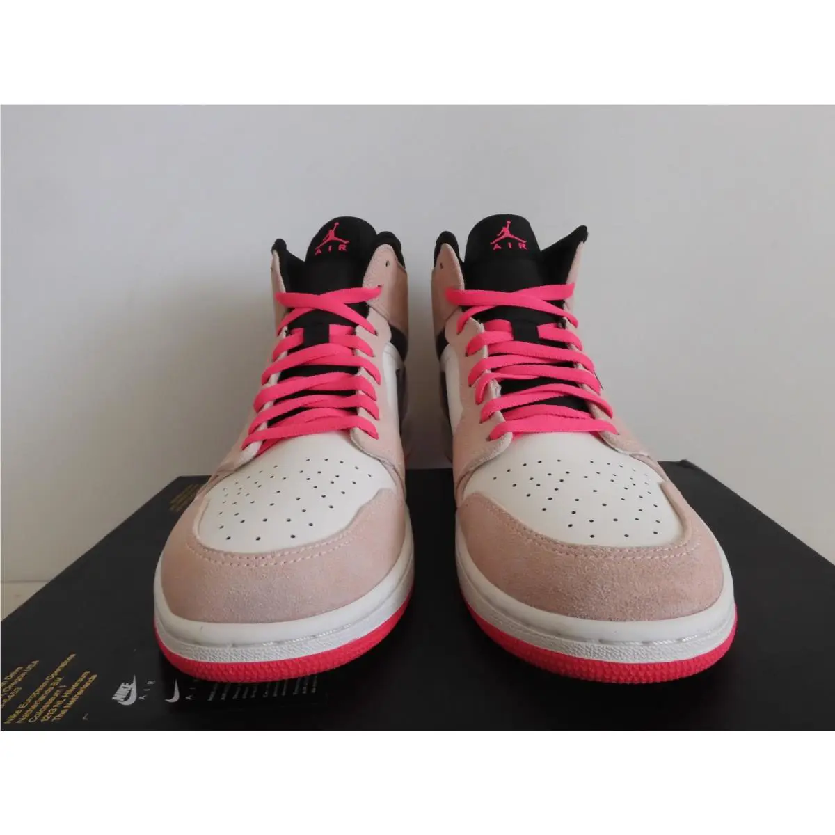 Nike shoes - Air Jordan 1 Mid - Air Mid - 852542-801 - Pink (UPC: 192501709381) 2