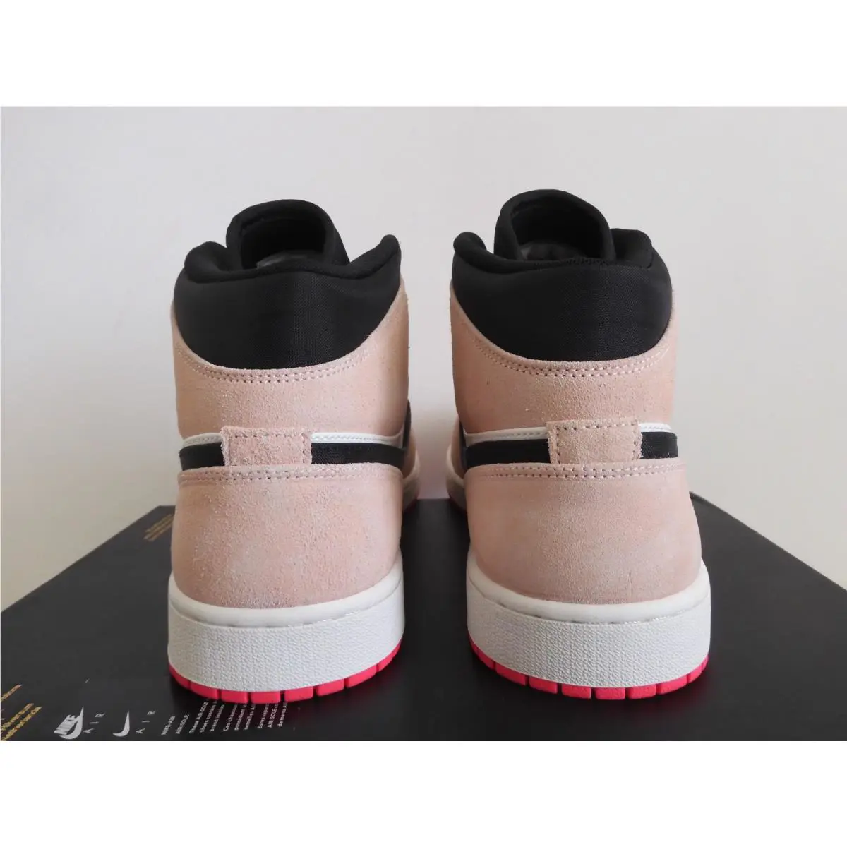 Nike shoes - Air Jordan 1 Mid - Air Mid - 852542-801 - Pink (UPC: 192501709381) 3