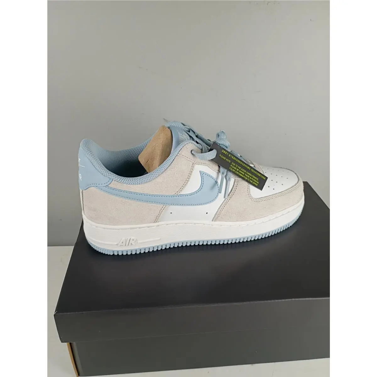 Nike Air Force 1 `07 LV8 Shoes Phantom Smoke Gray FQ8714-005 Men`s 11