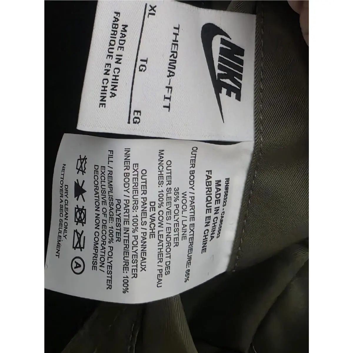 Nike clothing - Nike Sportswear Therma-Fit Reversible Space Destroyer Jacket - DD6773-010 - Black (UPC: 195242730751) 16