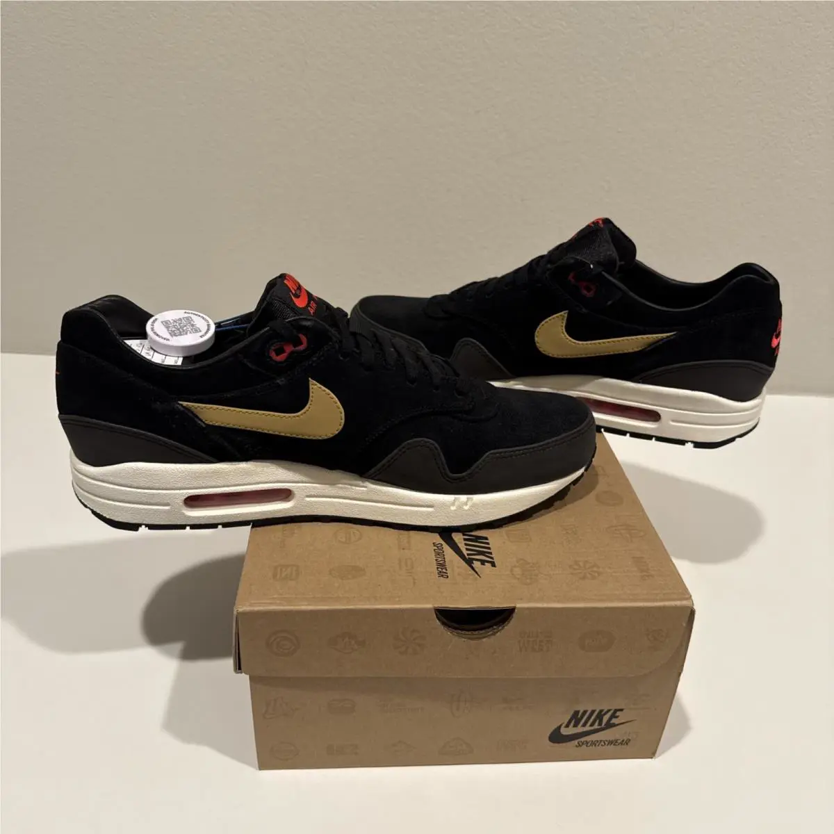 Nike shoes - Nike Air Max 1 - Air Max - 512033-076 - Black 5