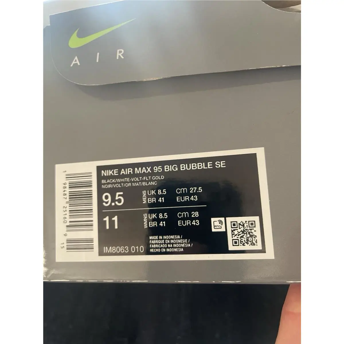 Nike shoes - Nike Air Max 95 SE - IM8063-010 - Black 0
