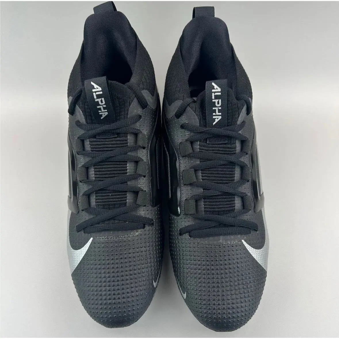 Nike shoes - Nike Alpha Menace Elite - Alpha Menace Elite - FD7036-002 - Black, Manufacturer: Black/Light Smoke Grey/Metallic Silver/White 1