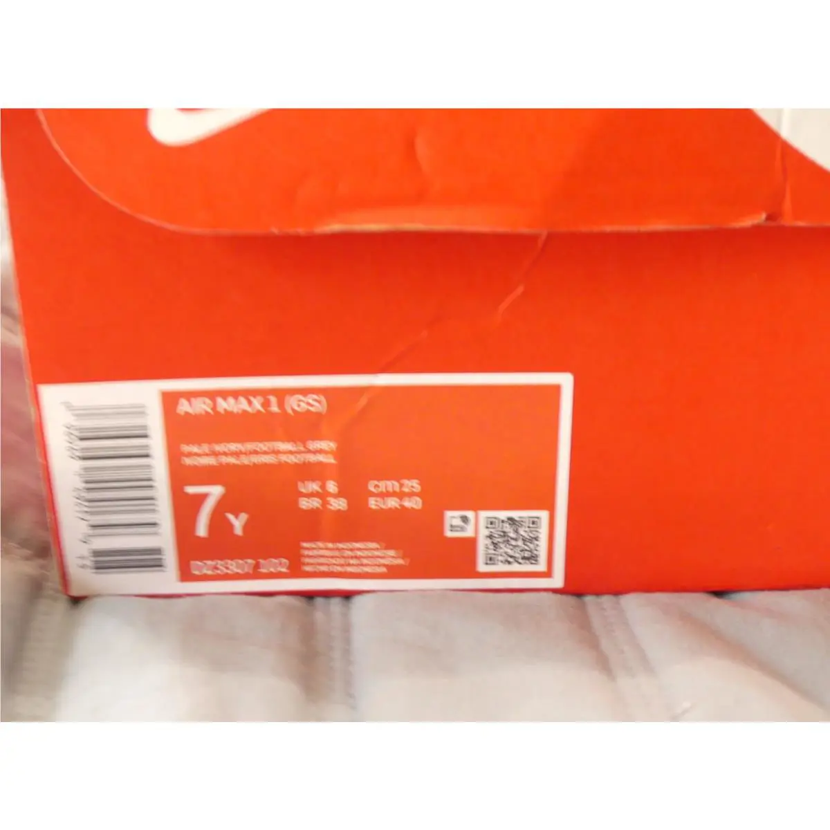 Nike shoes - Nike Air Max 1 - Air Max - Ivory, Gray, Yellow 8