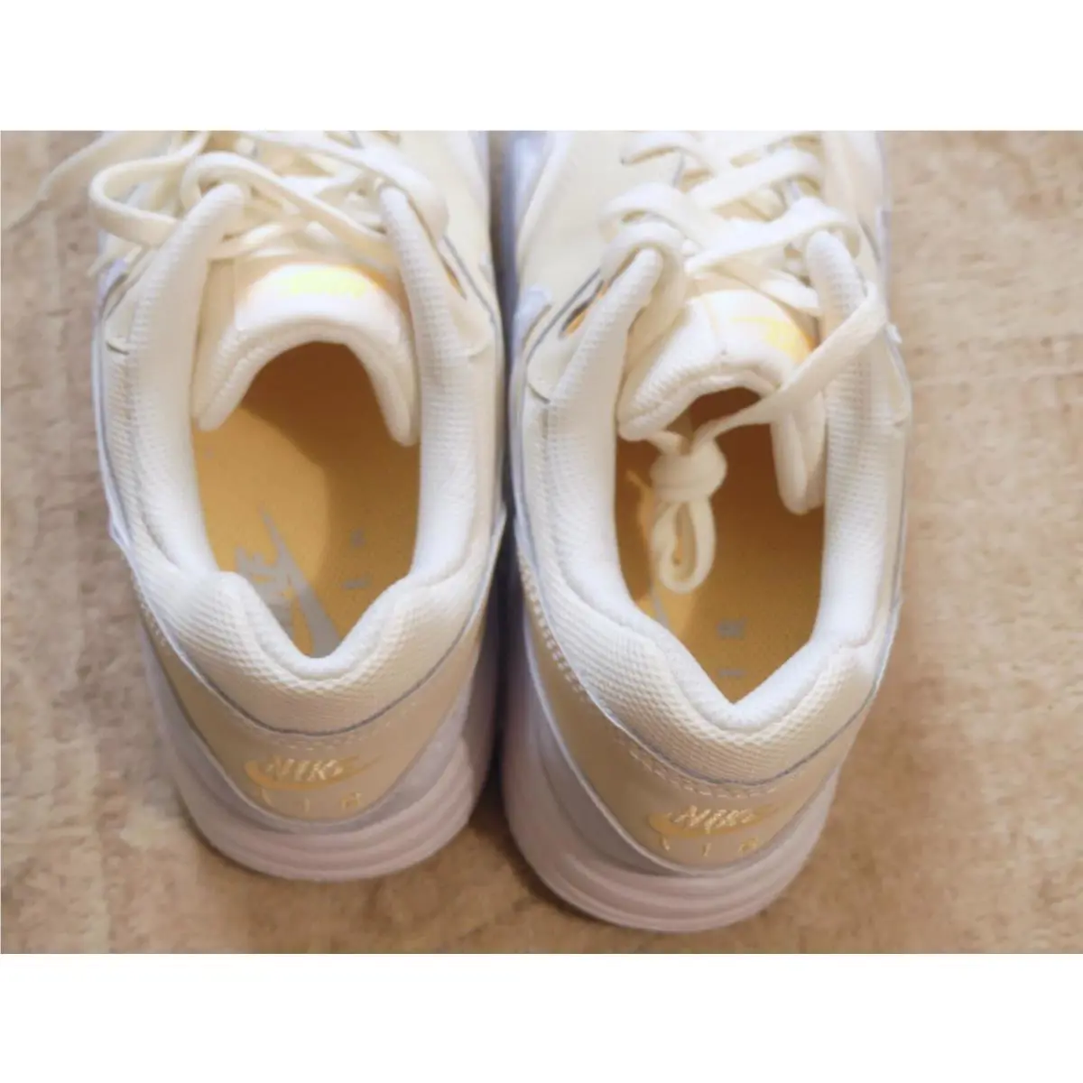 Nike shoes - Nike Air Max 1 - Air Max - Ivory, Gray, Yellow 2