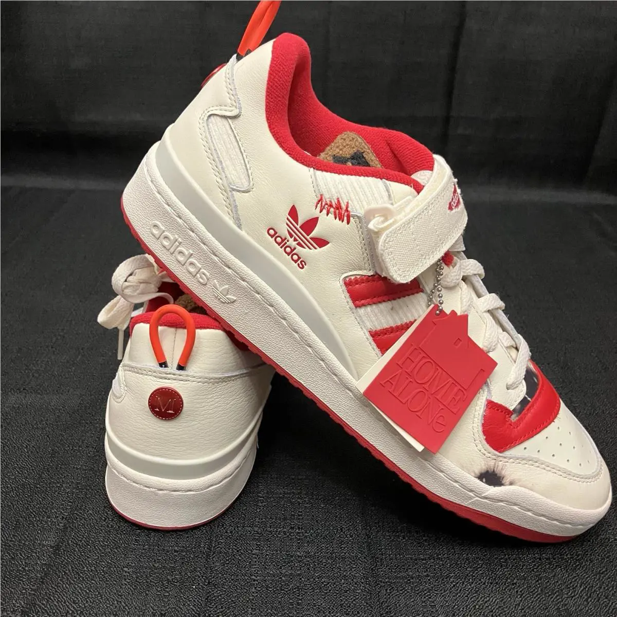 Nike shoes - Forum Low SE Home Alone McCalister House - DC1607100 - White Red 9