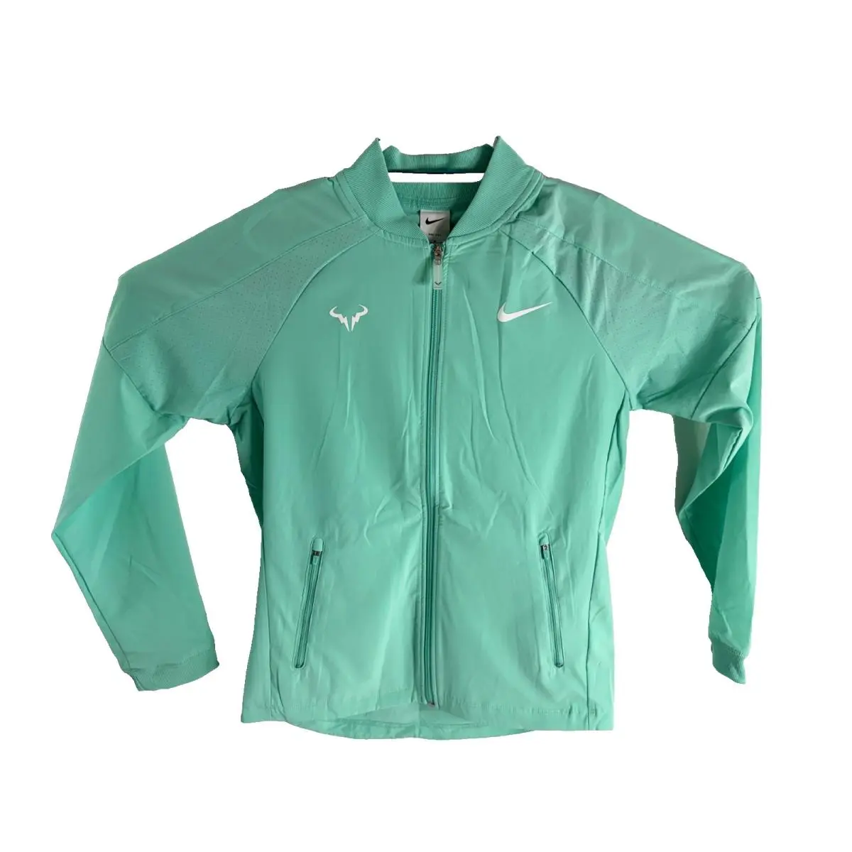 Nike Dri Fit Rafa US Series Tennis Jacket Emerald Rise Men`s Size M DV2885-349