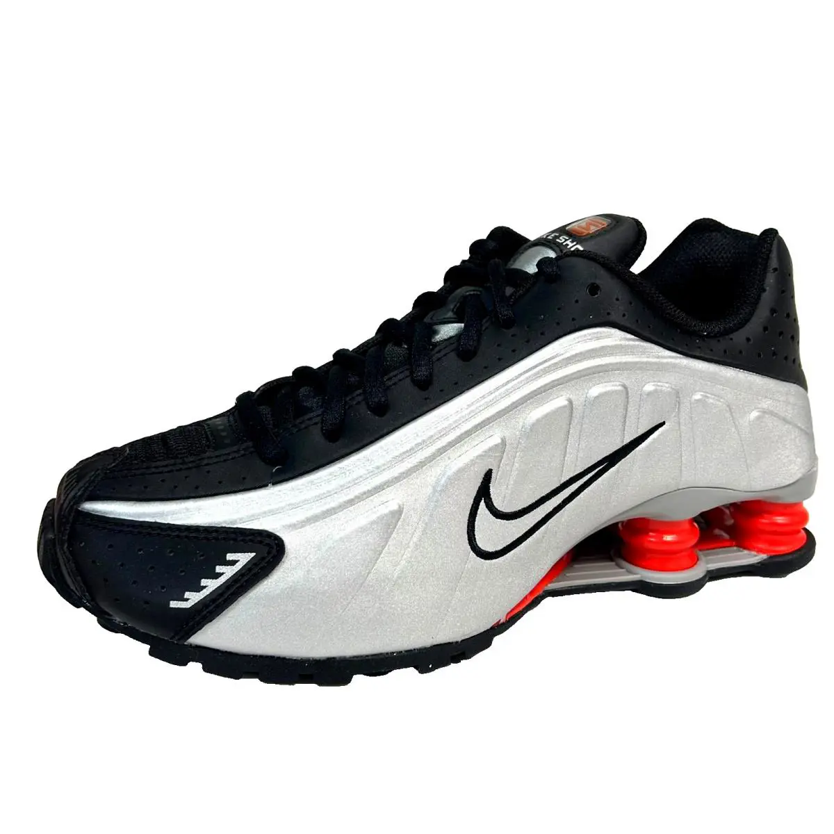 Nike shoes - Nike Shox R4 - Shox - Metallic Silver 5
