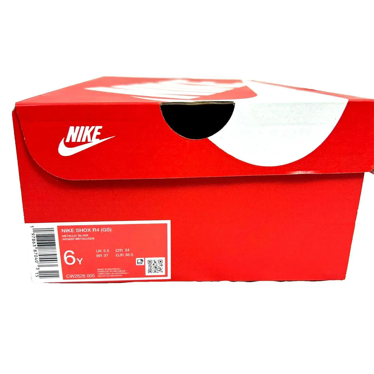 Nike shoes - Nike Shox R4 - Shox - Metallic Silver 6
