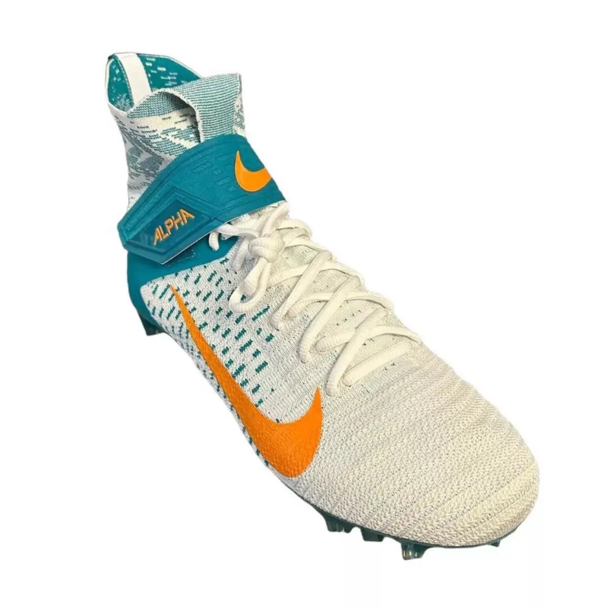 Nike shoes - Nike Alpha Menace Elite 2 - BV2077-108 - white/Aqua/orange 1