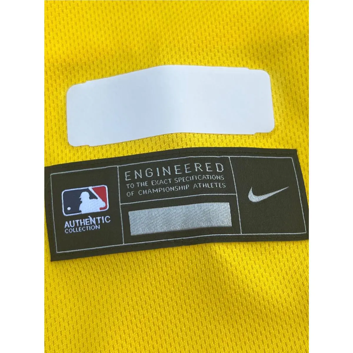 Nike clothing - Nike City Connect Authentic Jersey - Gold / Light Blue (UPC: 195135961293) 7