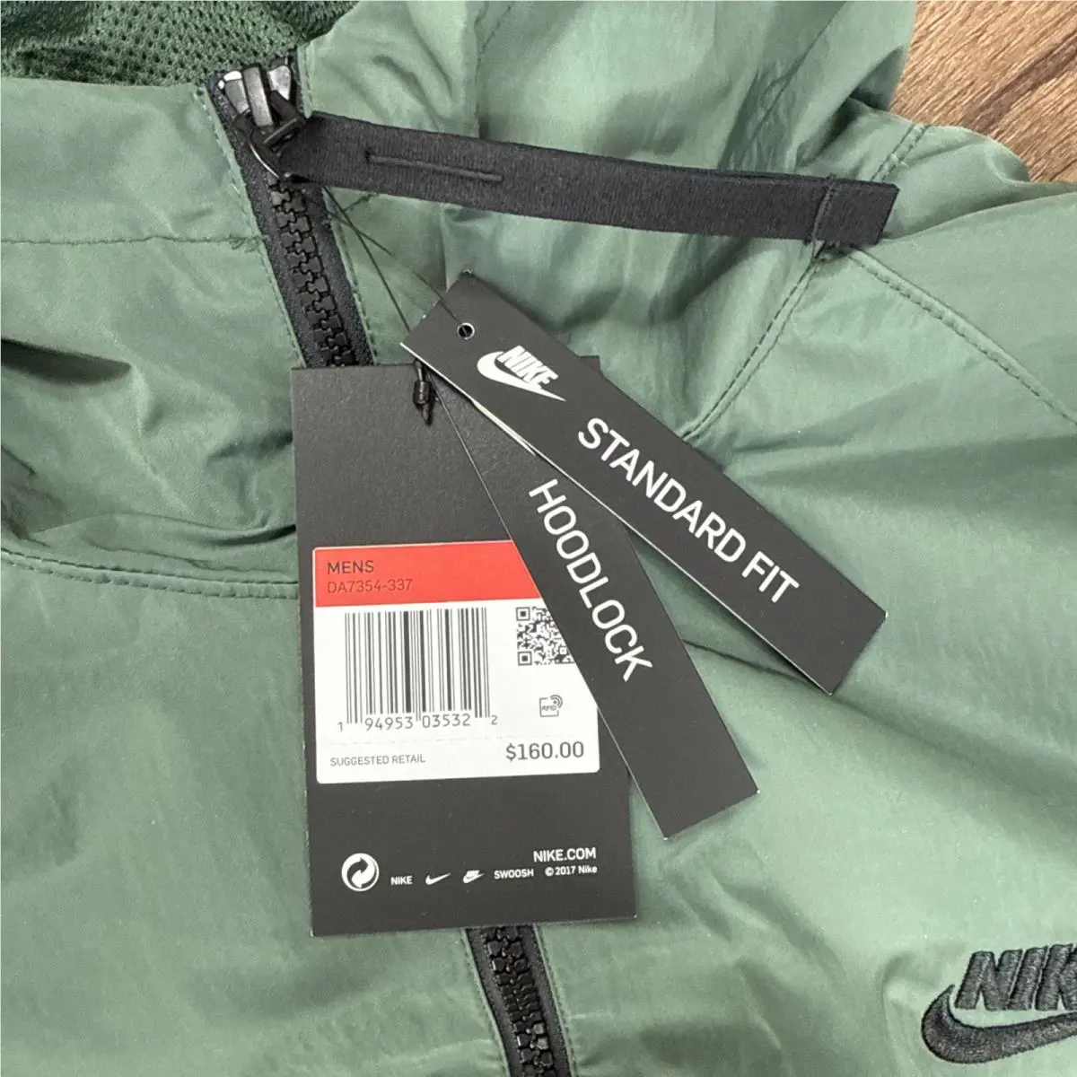 Nike clothing - DA7354-010 - DA7354 DA7354-337 - Olive Green (UPC: 0194953035322) 5