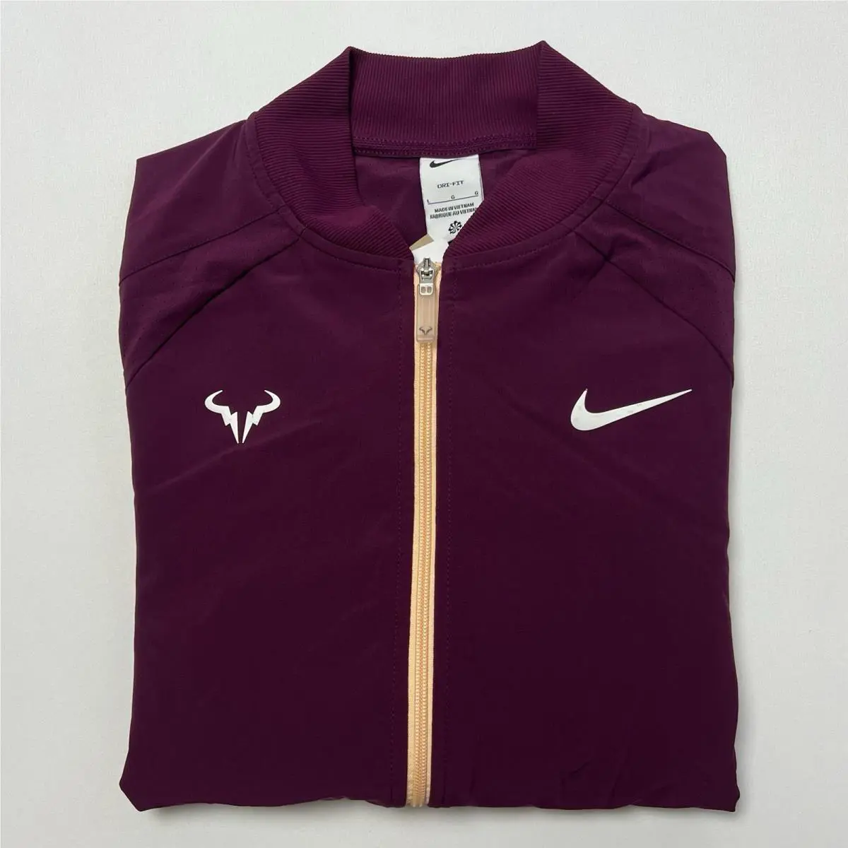 Nike clothing - Nike Dri-FIT Rafa Nadal - Rafa Nadal - DV2885 DV2885-610 DV2885 610 - Bordeaux/Ice Peach (UPC: 887231011490) 8
