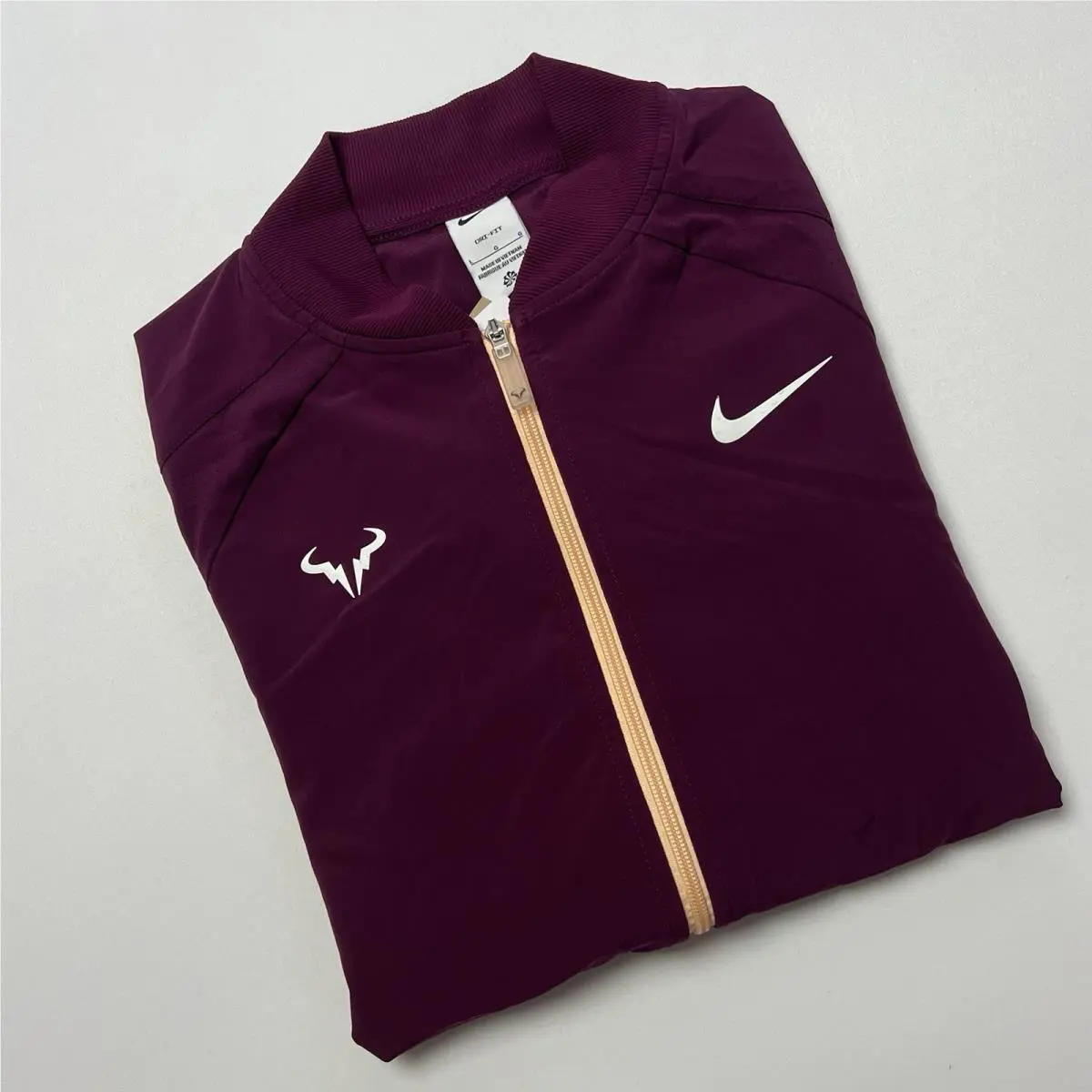 Nike clothing - Nike Dri-FIT Rafa Nadal - Rafa Nadal - DV2885 DV2885-610 DV2885 610 - Bordeaux/Ice Peach (UPC: 887231011490) 7