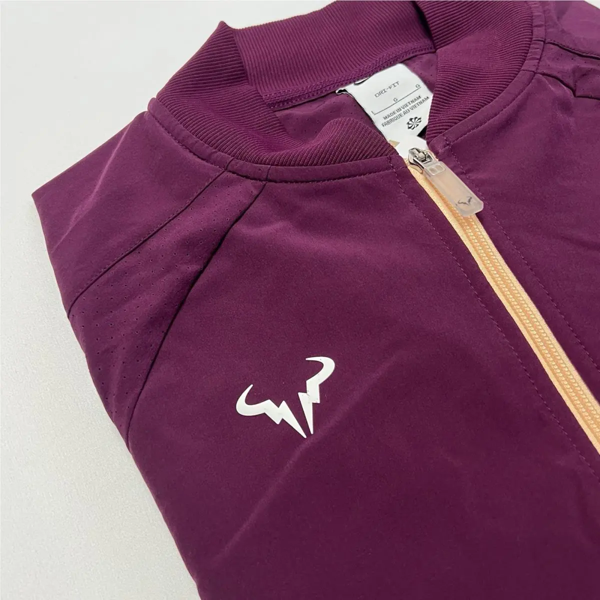 Nike clothing - Nike Dri-FIT Rafa Nadal - Rafa Nadal - DV2885 DV2885-610 DV2885 610 - Bordeaux/Ice Peach (UPC: 887231011490) 5