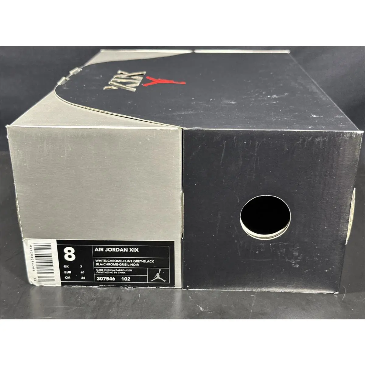 Nike shoes - Air Jordan 19 - Air - 307546102 - Silver 11
