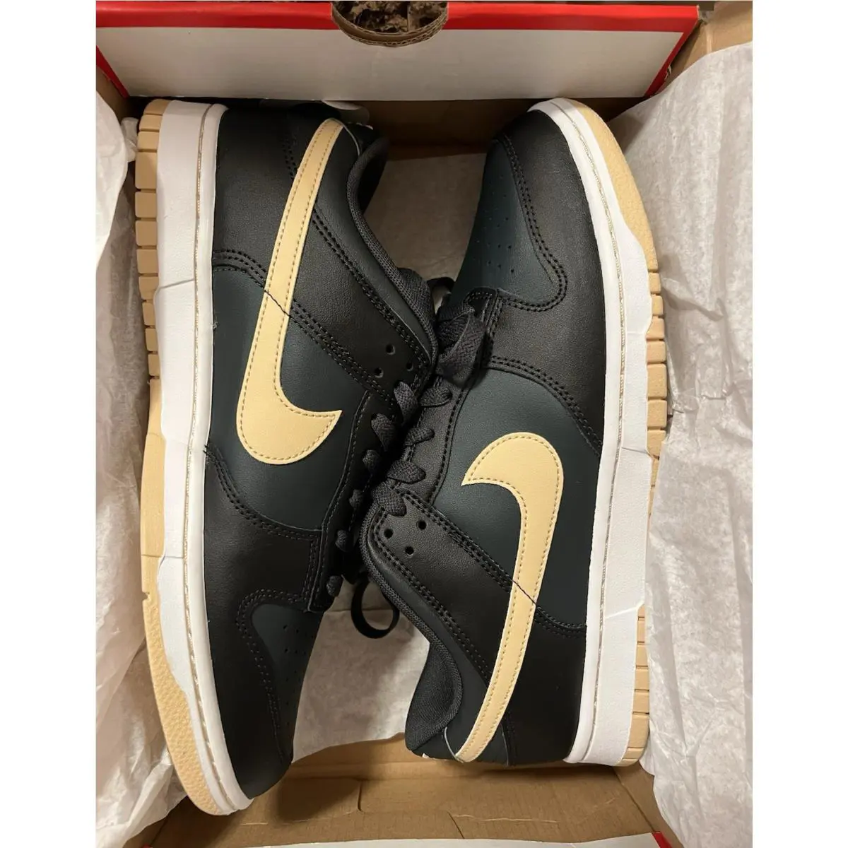 Nike shoes - Nike Dunks - Dunks - DV0831-005 - Black/Midnight Navy/Tan 10