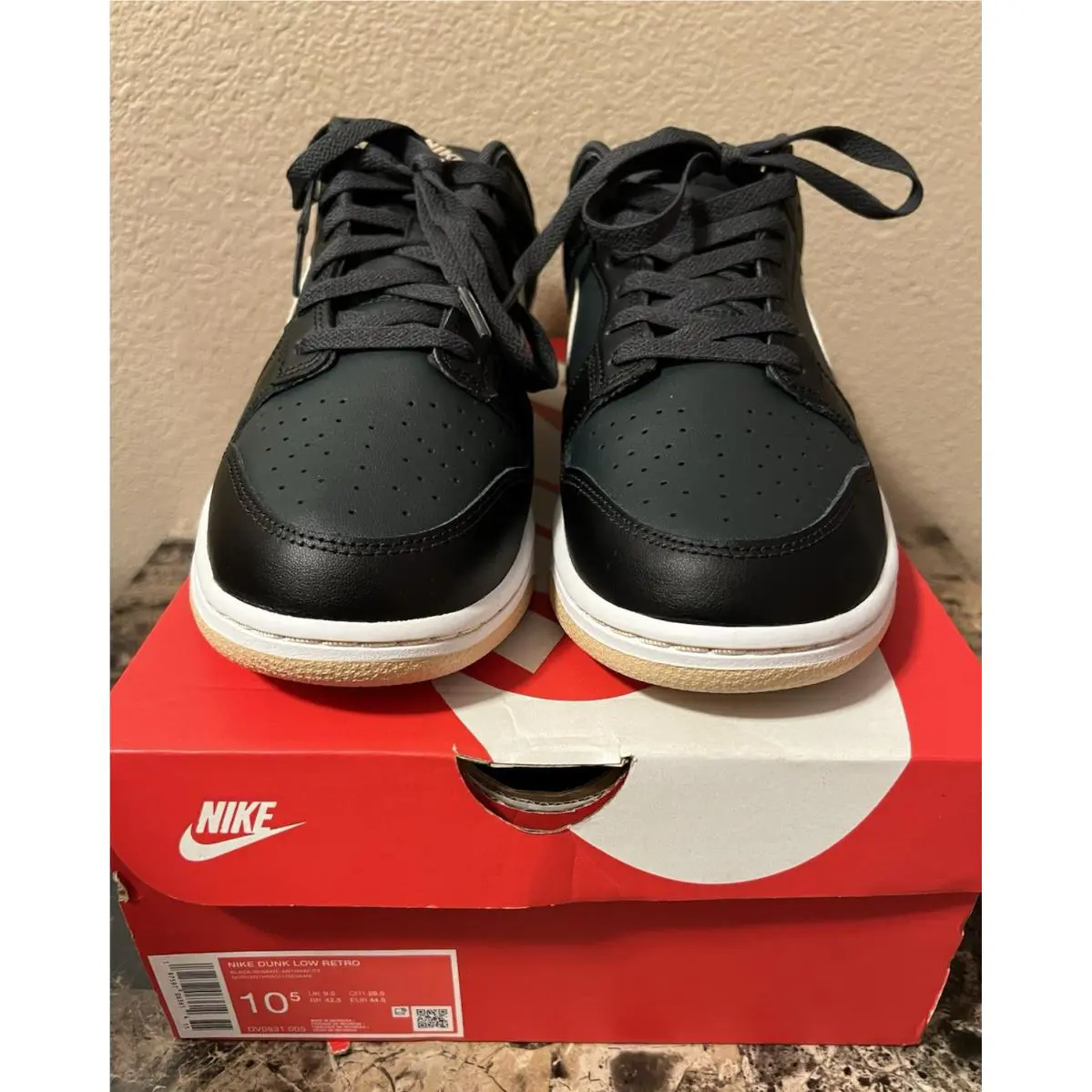 Nike shoes - Nike Dunks - Dunks - DV0831-005 - Black/Midnight Navy/Tan 4