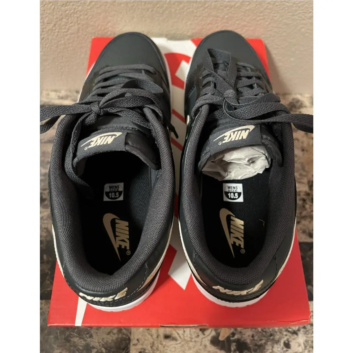 Nike shoes - Nike Dunks - Dunks - DV0831-005 - Black/Midnight Navy/Tan 6