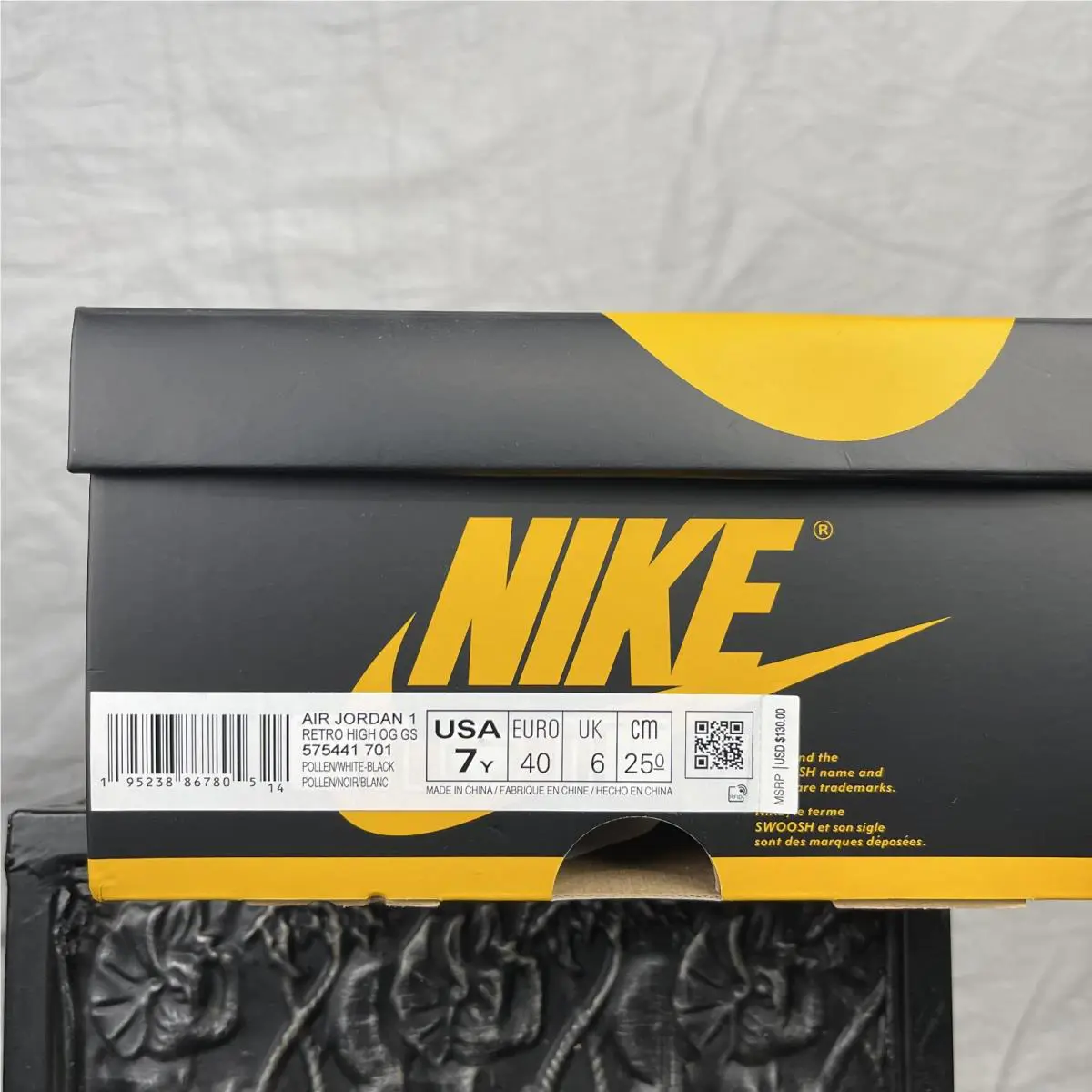 Nike shoes - Air Jordan 1 - Air - Black 7