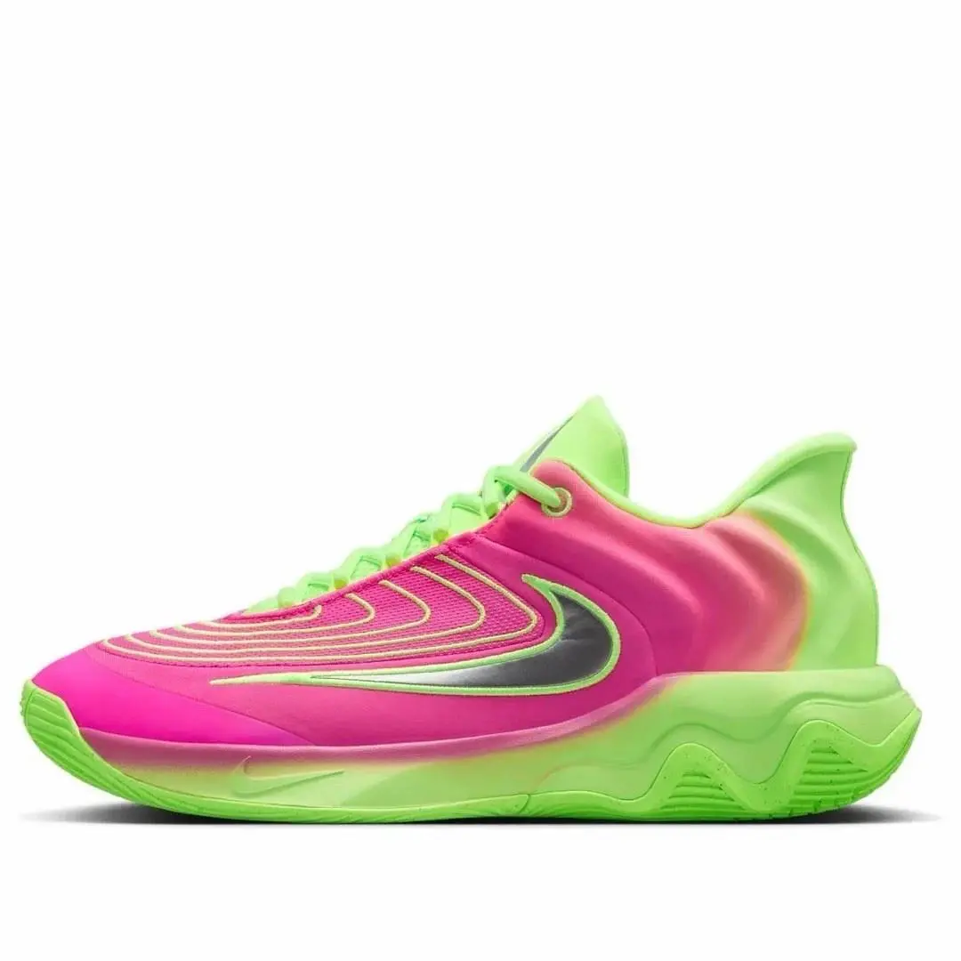 Nike Giannis Immortality 4 Men Basketball Shoes Pink Lime Size 11 FQ3680-303